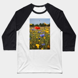 Wildflower meadow Baseball T-Shirt